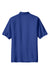 Port Authority K500P/TLK500P Mens Silk Touch Wrinkle Resistant Short Sleeve Polo Shirt w/ Pocket Royal Blue Flat Back