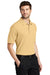 Port Authority K500/TLK500/K500ES Mens Silk Touch Wrinkle Resistant Short Sleeve Polo Shirt Banana Yellow Model 3q