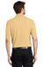 Port Authority K500/TLK500/K500ES Mens Silk Touch Wrinkle Resistant Short Sleeve Polo Shirt Banana Yellow Model Back