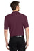 Port Authority K500/TLK500/K500ES Mens Silk Touch Wrinkle Resistant Short Sleeve Polo Shirt Maroon Model Back