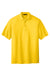 Port Authority K500/TLK500/K500ES Mens Silk Touch Wrinkle Resistant Short Sleeve Polo Shirt Sunflower Yellow Flat Front