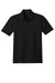 Port Authority K510/TLK510 Mens Moisture Wicking Short Sleeve Polo Shirt Black Flat Front