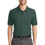 Port Authority Mens Moisture Wicking Short Sleeve Polo Shirt - Dark Green