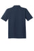 Port Authority K510/TLK510 Mens Moisture Wicking Short Sleeve Polo Shirt Navy Blue Flat Back