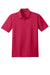 Port Authority K510/TLK510 Mens Moisture Wicking Short Sleeve Polo Shirt Red Flat Front