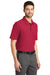 Port Authority K510/TLK510 Mens Moisture Wicking Short Sleeve Polo Shirt Red Model 3q