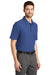 Port Authority K510/TLK510 Mens Moisture Wicking Short Sleeve Polo Shirt Royal Blue Model 3q