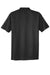 Port Authority K5200 Mens Silk Touch Performance Moisture Wicking Short Sleeve Polo Shirt Black Flat Back