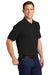 Port Authority K5200 Mens Silk Touch Performance Moisture Wicking Short Sleeve Polo Shirt Black Model 3q