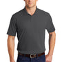 Port Authority Mens Silk Touch Performance Moisture Wicking Short Sleeve Polo Shirt - Sterling Grey