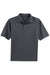 Port Authority K525/TLK525 Mens Dry Zone Moisture Wicking Short Sleeve Polo Shirt Iron Grey Flat Front