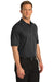 Port Authority K525/TLK525 Mens Dry Zone Moisture Wicking Short Sleeve Polo Shirt Black Model 3q