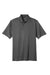 Port Authority K527/TLK527 Mens Tech Moisture Wicking Short Sleeve Polo Shirt Smoke Grey Flat Front