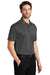 Port Authority K527/TLK527 Mens Tech Moisture Wicking Short Sleeve Polo Shirt Smoke Grey Model 3q