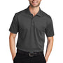 Port Authority Mens Tech Moisture Wicking Short Sleeve Polo Shirt - Smoke Grey