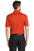 Port Authority K528 Mens Performance Moisture Wicking Short Sleeve Polo Shirt Autumn Orange Model Back