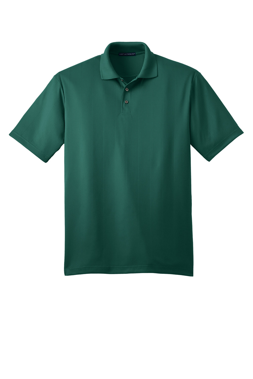 Port Authority K528 Mens Performance Moisture Wicking Short Sleeve Polo Shirt Green Glen Flat Front