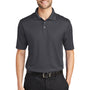 Port Authority Mens Performance Moisture Wicking Short Sleeve Polo Shirt - Smoke Grey