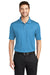 Port Authority K528 Mens Performance Moisture Wicking Short Sleeve Polo Shirt Ocean Blue Model Front