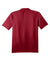 Port Authority K528 Mens Performance Moisture Wicking Short Sleeve Polo Shirt Rich Red Flat Back