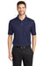 Port Authority K528 Mens Performance Moisture Wicking Short Sleeve Polo Shirt True Navy Blue Model Front