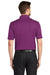 Port Authority K528 Mens Performance Moisture Wicking Short Sleeve Polo Shirt Violet Purple Model Back