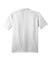 Port Authority K528 Mens Performance Moisture Wicking Short Sleeve Polo Shirt White Flat Back