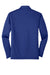 Port Authority K540LS Mens Silk Touch Performance Moisture Wicking Long Sleeve Polo Shirt Royal Blue Flat Back