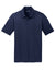 Port Authority K540P Mens Silk Touch Performance Moisture Wicking Short Sleeve Polo Shirt w/ Pocket Navy Blue Flat Front