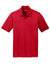 Port Authority K540P Mens Silk Touch Performance Moisture Wicking Short Sleeve Polo Shirt w/ Pocket Red Flat Front