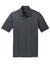 Port Authority K540P Mens Silk Touch Performance Moisture Wicking Short Sleeve Polo Shirt w/ Pocket Steel Grey Flat Front