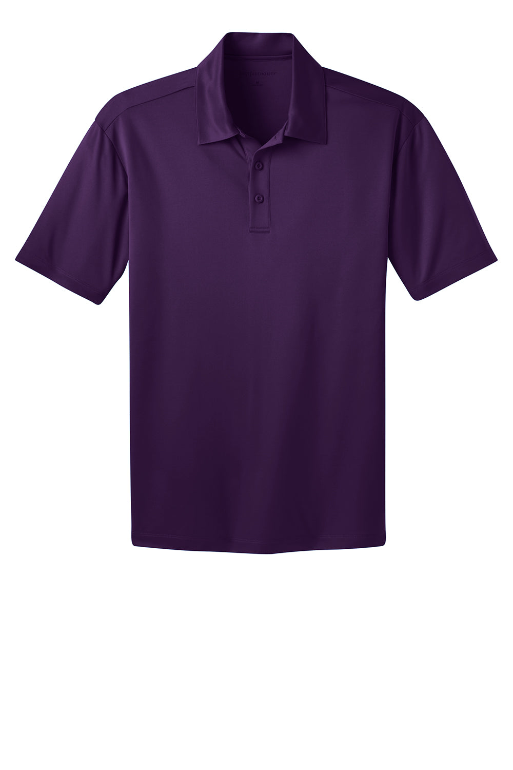 Port Authority K540/TLK540 Mens Silk Touch Performance Moisture Wicking Short Sleeve Polo Shirt Bright Purple Flat Front