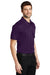 Port Authority K540/TLK540 Mens Silk Touch Performance Moisture Wicking Short Sleeve Polo Shirt Bright Purple Model 3q