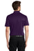 Port Authority K540/TLK540 Mens Silk Touch Performance Moisture Wicking Short Sleeve Polo Shirt Bright Purple Model Back