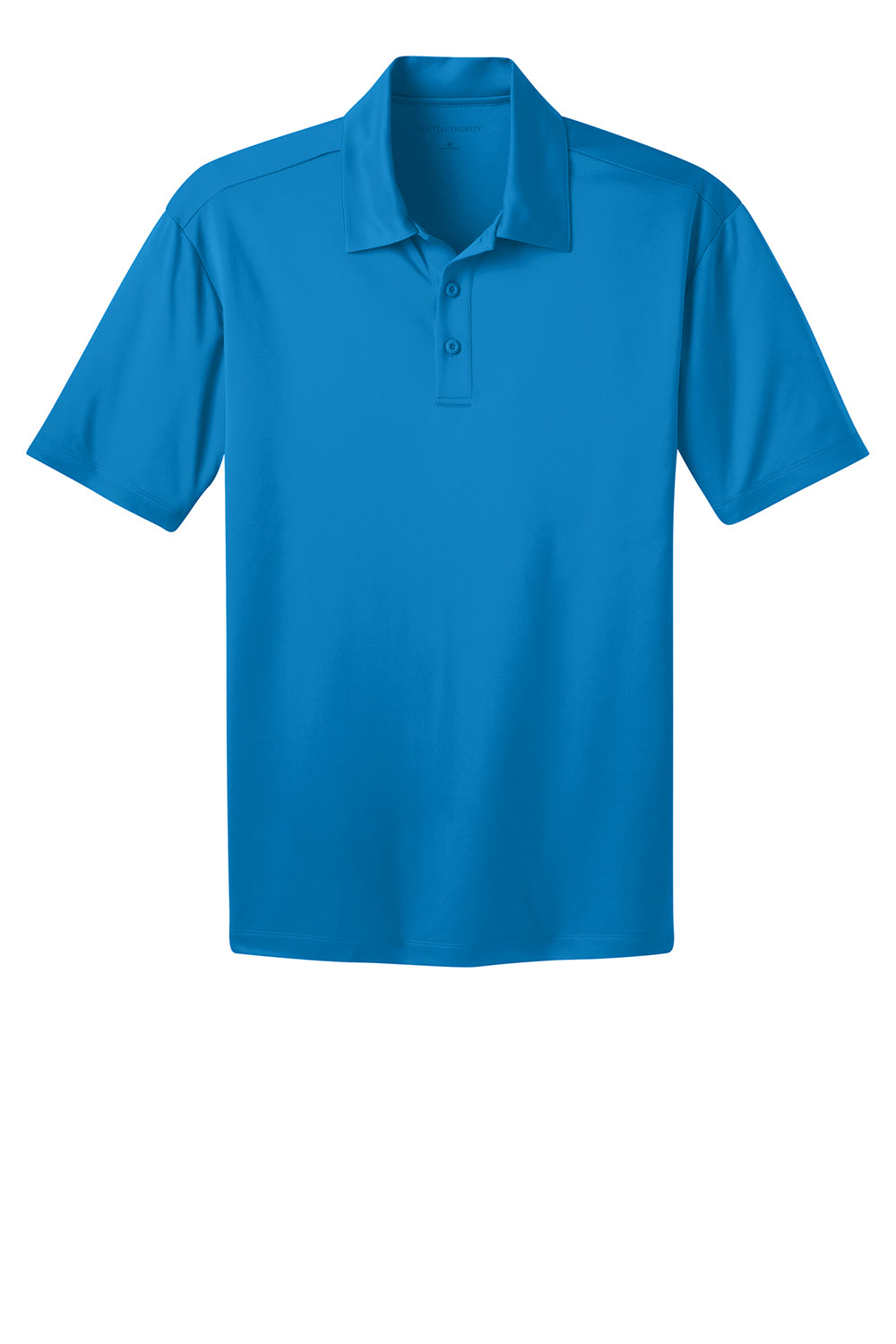 Port Authority K540/TLK540 Mens Silk Touch Performance Moisture Wicking Short Sleeve Polo Shirt Brilliant Blue Flat Front