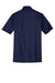 Port Authority K540/TLK540 Mens Silk Touch Performance Moisture Wicking Short Sleeve Polo Shirt Navy Blue Flat Back