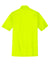 Port Authority K540/TLK540 Mens Silk Touch Performance Moisture Wicking Short Sleeve Polo Shirt Neon Yellow Flat Back