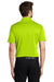 Port Authority K540/TLK540 Mens Silk Touch Performance Moisture Wicking Short Sleeve Polo Shirt Neon Yellow Model Back