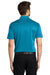 Port Authority K540/TLK540 Mens Silk Touch Performance Moisture Wicking Short Sleeve Polo Shirt Parcel Blue Model Back