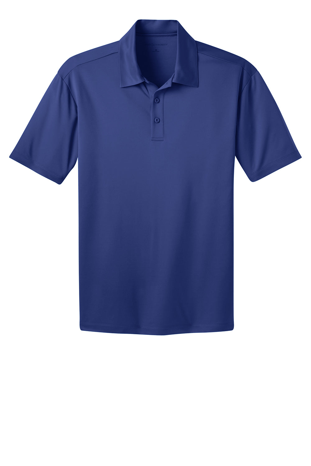 Port Authority K540/TLK540 Mens Silk Touch Performance Moisture Wicking Short Sleeve Polo Shirt Royal Blue Flat Front