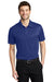 Port Authority K540/TLK540 Mens Silk Touch Performance Moisture Wicking Short Sleeve Polo Shirt Royal Blue Model Front