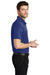 Port Authority K540/TLK540 Mens Silk Touch Performance Moisture Wicking Short Sleeve Polo Shirt Royal Blue Model Side