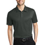 Port Authority Mens Silk Touch Performance Moisture Wicking Short Sleeve Polo Shirt - Steel Grey