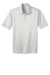 Port Authority K540/TLK540 Mens Silk Touch Performance Moisture Wicking Short Sleeve Polo Shirt White Flat Front