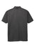 Port Authority K542 Mens Silk Touch Performance Moisture Wicking Short Sleeve Polo Shirt Heather Black Flat Back