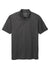 Port Authority K542 Mens Silk Touch Performance Moisture Wicking Short Sleeve Polo Shirt Heather Black Flat Front