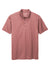 Port Authority K542 Mens Silk Touch Performance Moisture Wicking Short Sleeve Polo Shirt Heather Garnet Red Flat Front