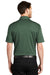 Port Authority K542 Mens Silk Touch Performance Moisture Wicking Short Sleeve Polo Shirt Heather Green Glen Model Back