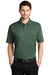 Port Authority K542 Mens Silk Touch Performance Moisture Wicking Short Sleeve Polo Shirt Heather Green Glen Model Front