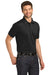 Port Authority K555 Mens Moisture Wicking Short Sleeve Polo Shirt Black Model 3q